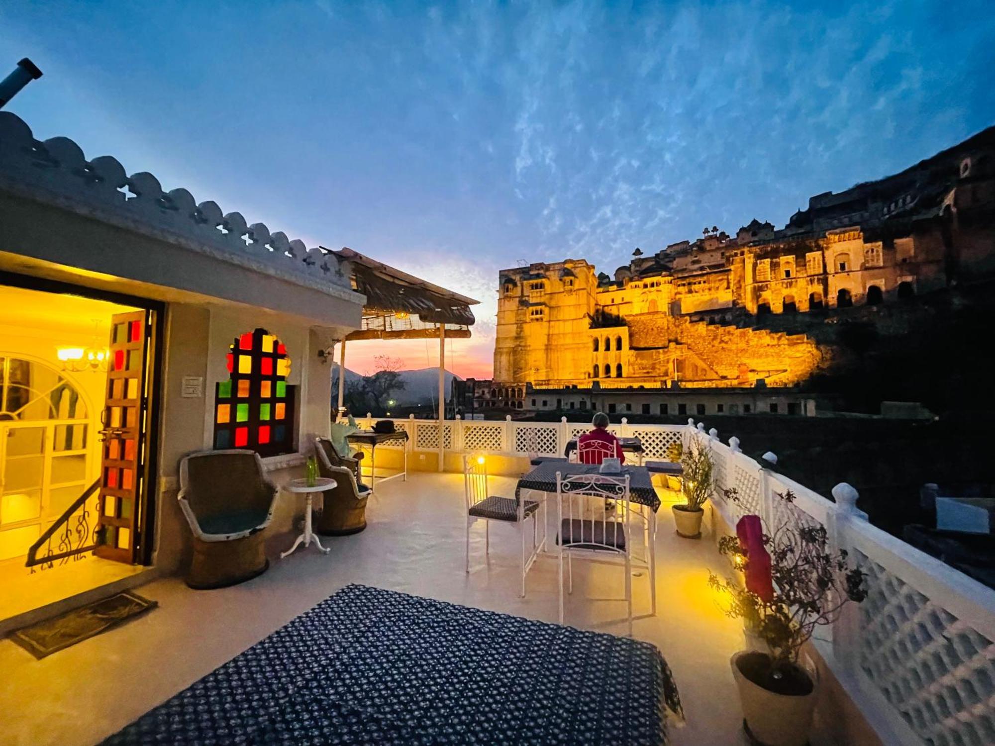 The Castle View Homestay Būndi Dış mekan fotoğraf